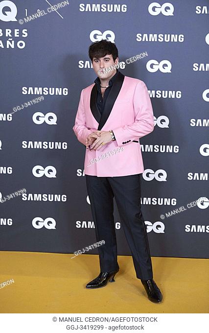Alejandro Palomo Spain attends GQ Men of the Year Awards 2019 at Palace Hotel on November 21, 2019 in Madrid, Spain