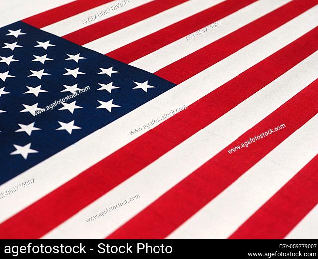 the American national flag of United States Of America, America