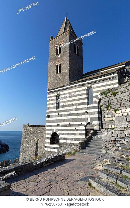 church San Pietro, Porto Venere, Liguria, Italy
