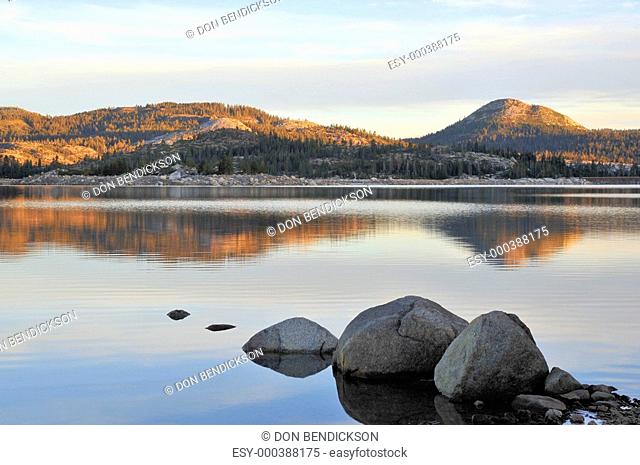 Loon Lake, California In The Morning