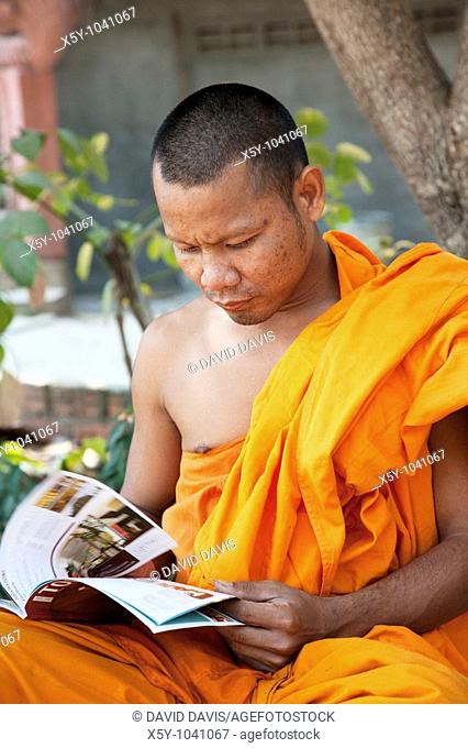 Buddhist Monks in Cambodia