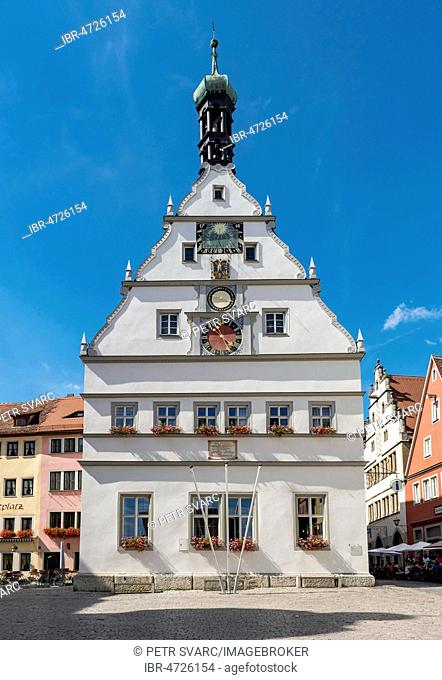 Ratstrinkstube, Councillors' Tavern on Market Square, Rothenburg ob der Tauber, Germany