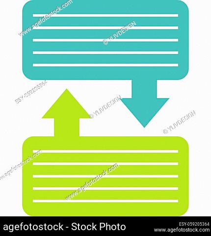 Table infographics. Flat illustration of table vector infographics for web