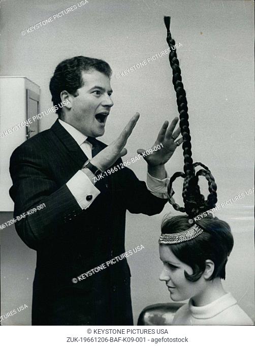 Dec. 06, 1966 - Simon Hext Opens Europe's First Wig Clinic: Europe's first Wig Clinic opens today in the Albermarle street Salon of Simon Hext
