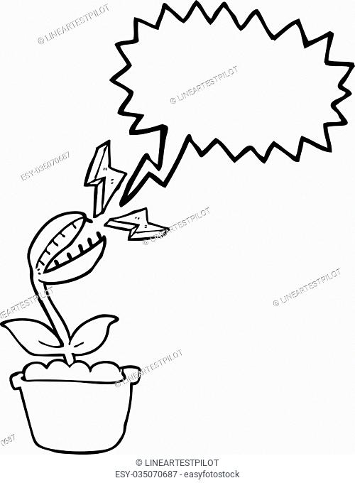cartoon Venus fly trap, Stock Vector, Vector And Low Budget Royalty Free  Image. Pic. ESY-015964637 | agefotostock