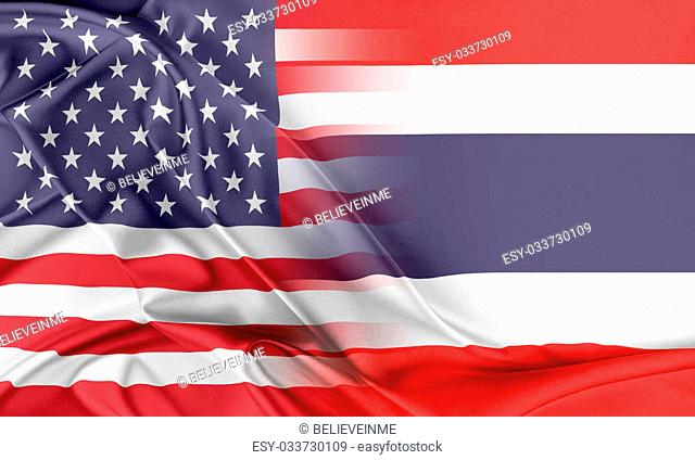 Relations between two countries. USA and Thailand