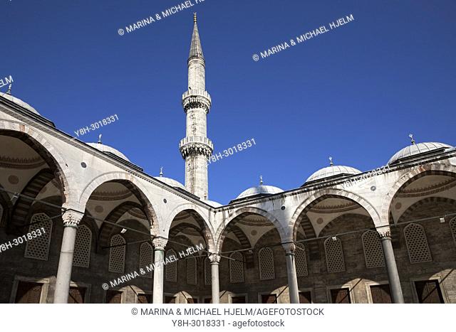 Blue Mosque; Istanbul; Turkey