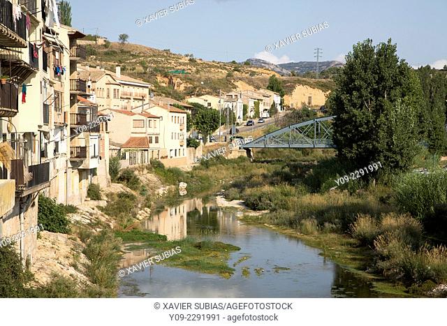 Matarraña river, Valderrobres, Matarraña, Teruel, Aragon, Spain
