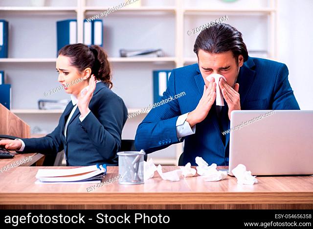 The two employees suffering at workplace