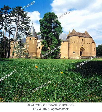 France, Loire Valley, Ainay-le-Vieil castle