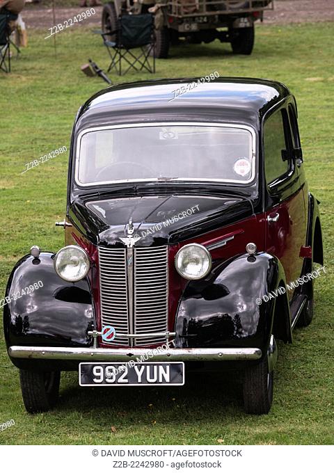 Austin Eight 1940's era vintage and classic English car