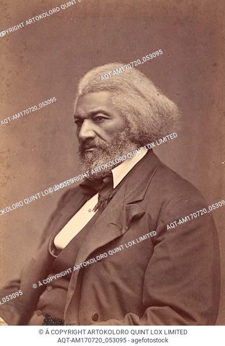 Frederick Douglass, ca. 1880, Albumen silver print from glass negative, Image: 14.7 Ã— 10.2 cm (5 13/16 Ã— 4 in.), Photographs, Mathew B