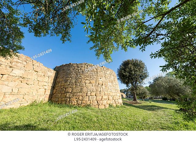 Remains of a strategic location of the Indigetes from the pre-Roman period, Ullastret, Spain