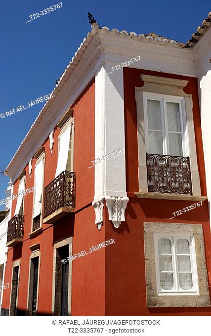 Tavira (Portugal). House in the historic center of the city of Tavira in the Algarve