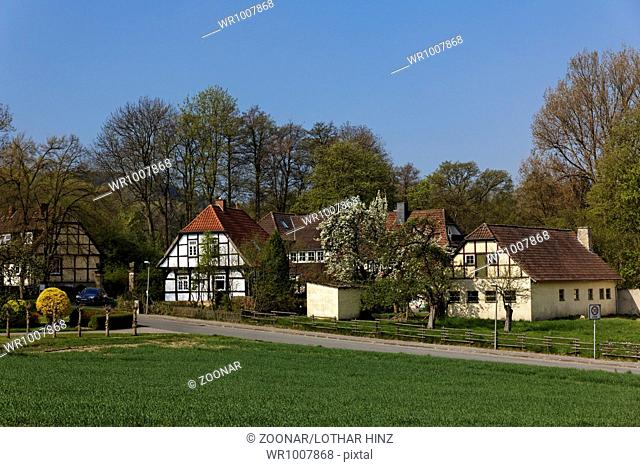 Half-timbering house in Lowe Saxony
