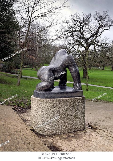 'Guy The Gorilla', sculpture by David Wynne, Crystal Palace Park, Sydenham, London, 2016. Artist: Chris Redgrave