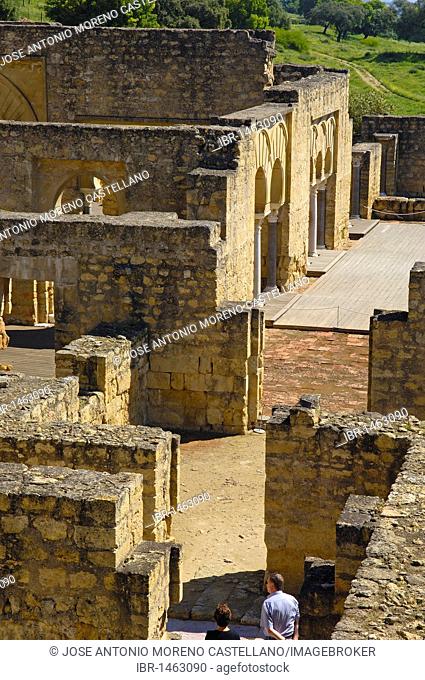 Ruins of Medina Azahara, palace built by Caliph Abd al-Rahman III, Córdoba, Andalusia, Spain, Europe
