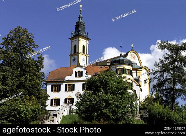 Kreuzbergkirche und Kloster Pleystein, Oberpfalz, Bayern