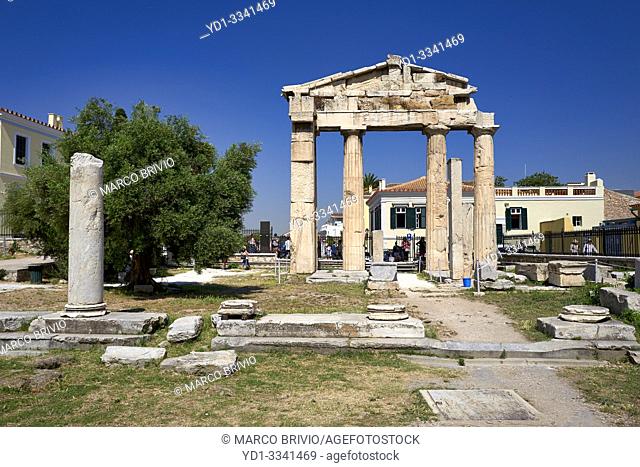 Athens Greece. The Roman Agora