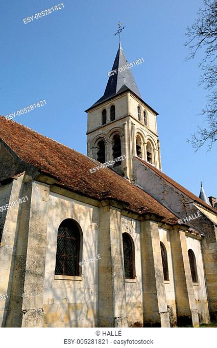 the gothic church of Themericourt