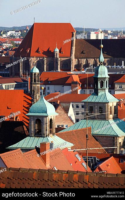 Old Town, Nuremberg, Bavaria, Germany, Europe