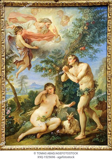 The Expulsion from Paradise, 1740, by Charles Joseph Natoire, French, Oil on copper, 26 3/4 x 19 3/4 in , 67 9 x 50 2 cm, Metropolitan Museum of Art