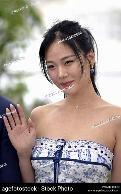 South Korean actress Hyoung Seo Kim at Cannes Film Festival 2023. Photocall of the film Hwa-Ran (Hopeless). Cannes (France), May 25th, 2023