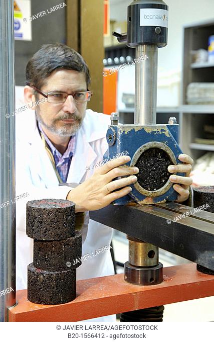 Marshall test, determining the stability and deformation of cylindrical specimens of hot mix asphalt, Research on building materials