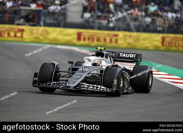 #22 Yuki Tsunoda (JPN, Scuderia AlphaTauri), F1 Grand Prix of Mexico at Autodromo Hermanos Rodriguez on October 28, 2022 in Mexico City, Mexico