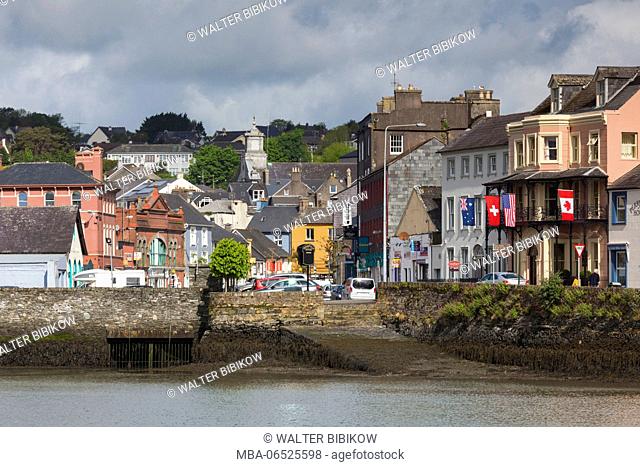 Ireland, County Cork, Kinsale, waterfront view