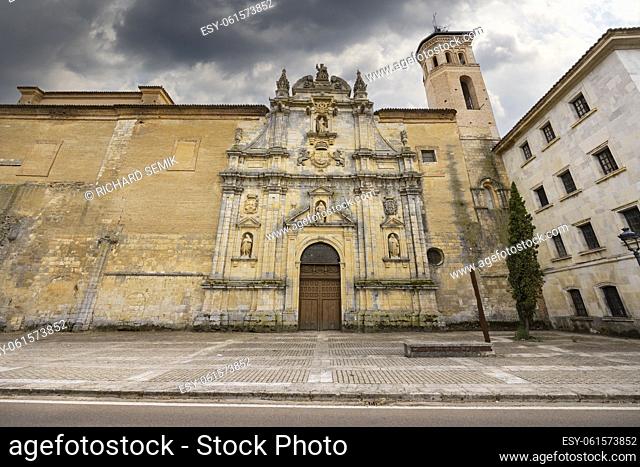 monastery in Carrion de los Condes on the Santiago trail, Castile and Leon, Spain