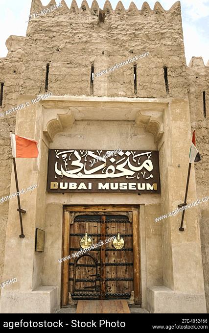 Dubai Museum, Bur Dubai, Dubai, United Arab Emirates, Middle East