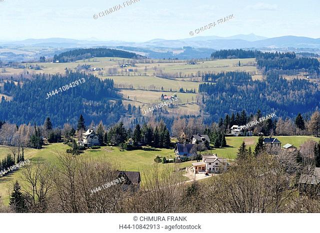 Czech Republic, Krkonose Mountains, Northern Bohemia, Bohemia, Cottage, Cottages, Country, Countryside, Day, Daytime
