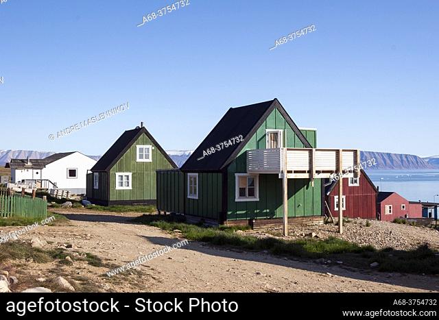 Qaanaq. Formerly and still popularly known as Thule or New Thule, is the main town in the northern part of the Avannaata municipality in northwestern Greenland