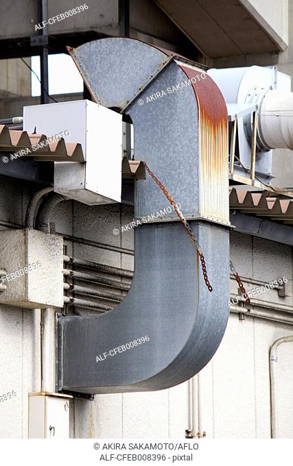 Factory ventilation duct