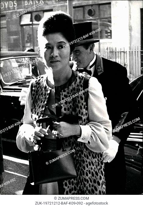 Dec. 12, 1972 - Wife Of The President Of the Philippines Is Stabbed; Mrs. Imelda Marcos, wife of Philippine President Ferdinand Marcos