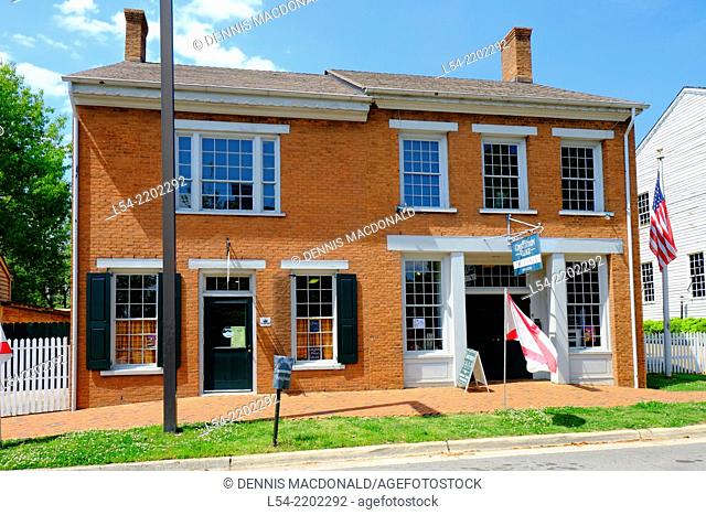 Alabama Constitution Village Entrance and Confectionary Shop Huntsville AL US USA