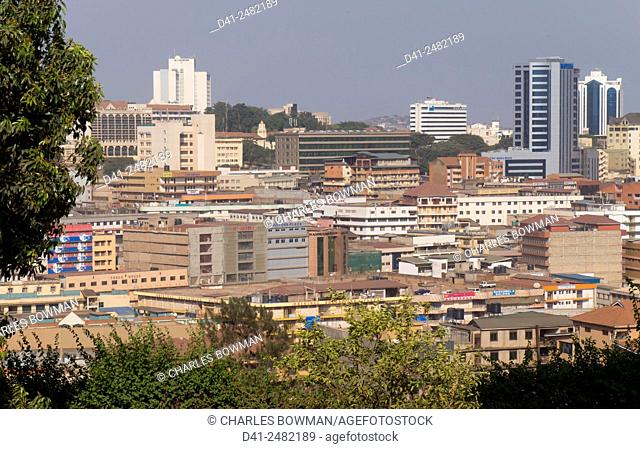 Uganda, Kampala city skyline