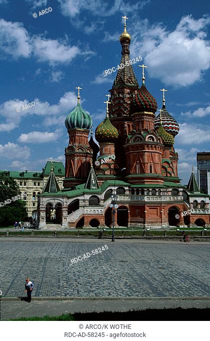 St Basil's Cathedral Red Square Moscow Russia