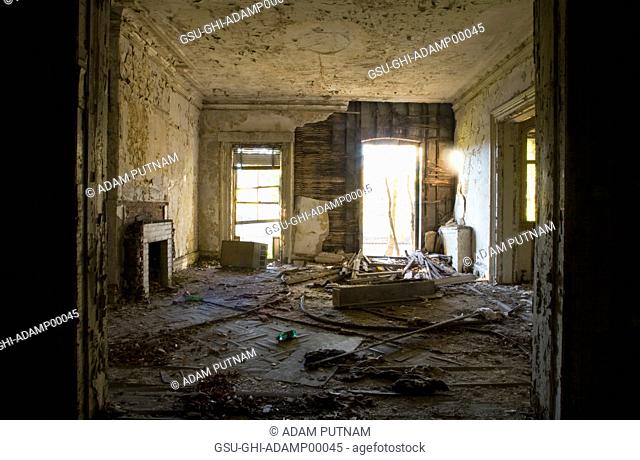 Deteriorating Abandoned Home