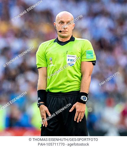 referee Szymon Marciniak (Poland) GES / Football / World Championship 2018 Russia: Argentina - Iceland, 16.06.2018 GES / Soccer / Football / Worldcup 2018...