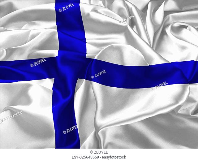 The flag of Finland, also called siniristilippu (Blue Cross Flag), dates from the beginning of the 20th century. It features a blue Nordic cross