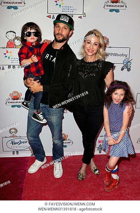 Zimmer Children's Museum 'We All Play' event Featuring: Tennessee Logan Marshall-Green, Logan Marshall-Green, Diane Marshall-Green