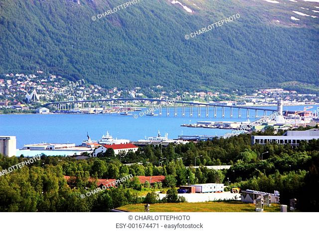 View of Tromsdalen