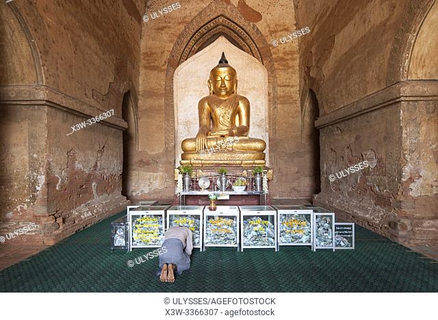 Dhammayangyi temple, Old Bagan area, Mandalay region, Myanmar, Asia