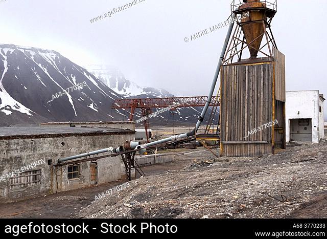 The abandoned Russian mining town of Piramida on Svalbard is visited almost every day by tourists who come there by ship from Longyearbyen