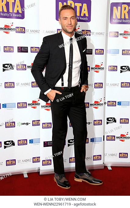 The National Reality TV Awards (NRTA) 2015 held at the Porchester Hall - Arrivals Featuring: Calum Best Where: London, United Kingdom When: 30 Sep 2015 Credit:...