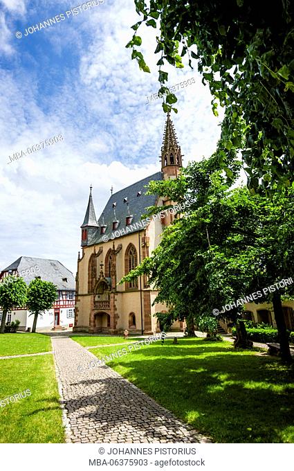 Europe, Germany, Hessia, the Rheingau, Kiedrich, church, Michaelskapelle (chapel), finished in 1444
