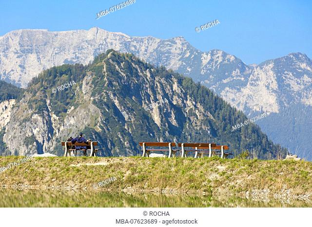 Berchtesgaden, Alps, hiker, break, view