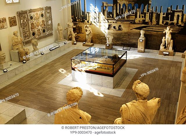 Interior of Tripoli Museum, Libya